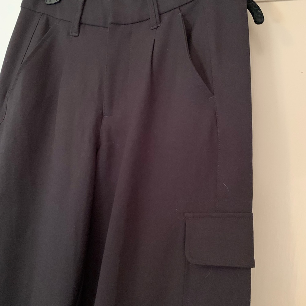 Wit & Wisdom Women's Black Cargo Pants